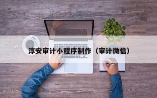 山东淳安审计小程序制作（审计微信）
